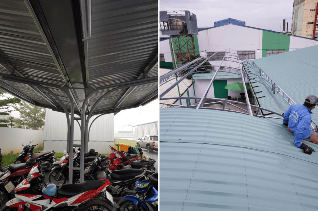 Thi công lắp đặt mái Tôn TP. Thủ Đức