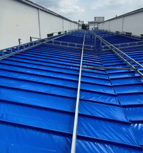 Lắp đặt mái xếp tại TP.HCM
