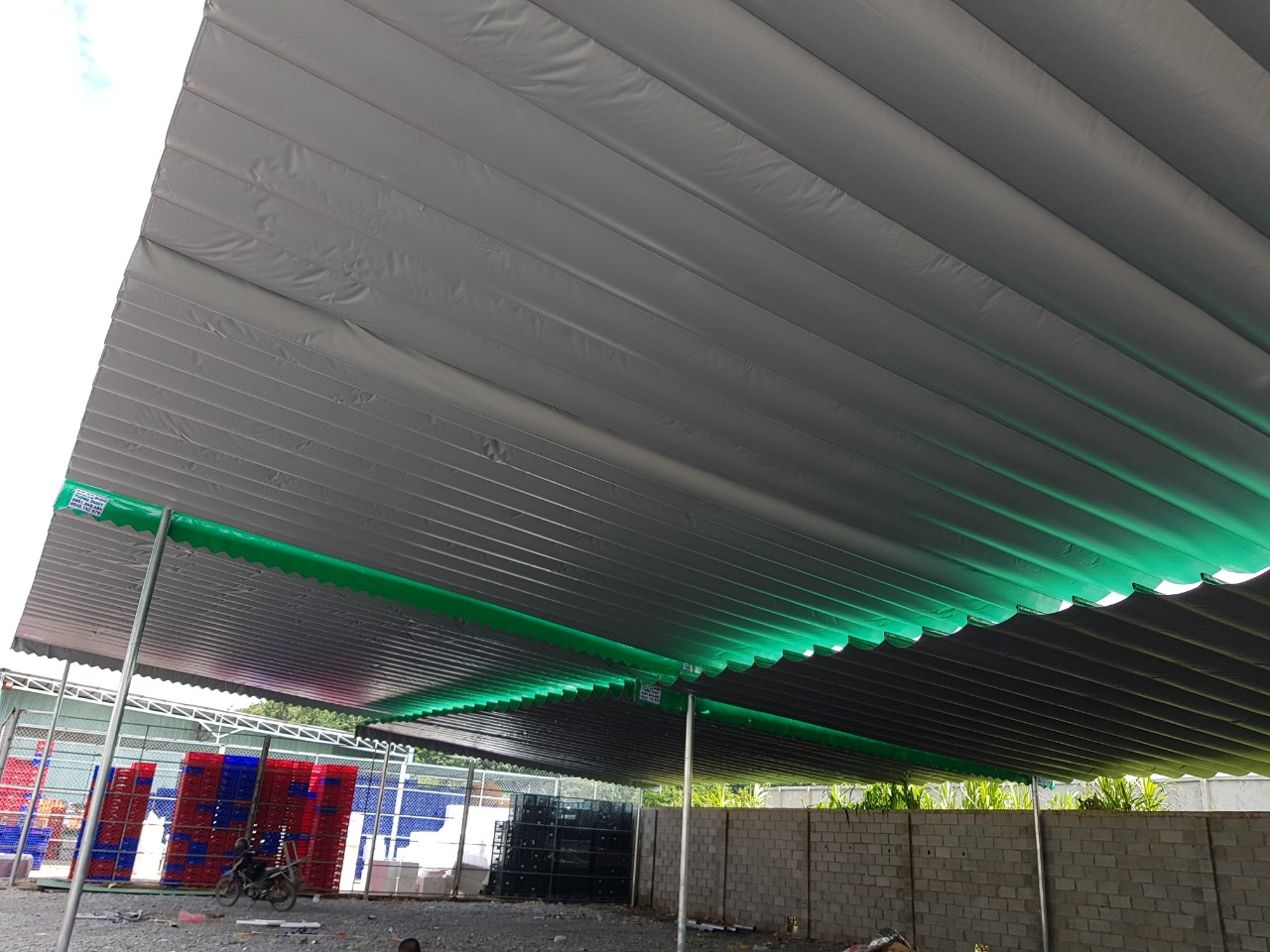 Mái xếp lượn sóng Bình Dương